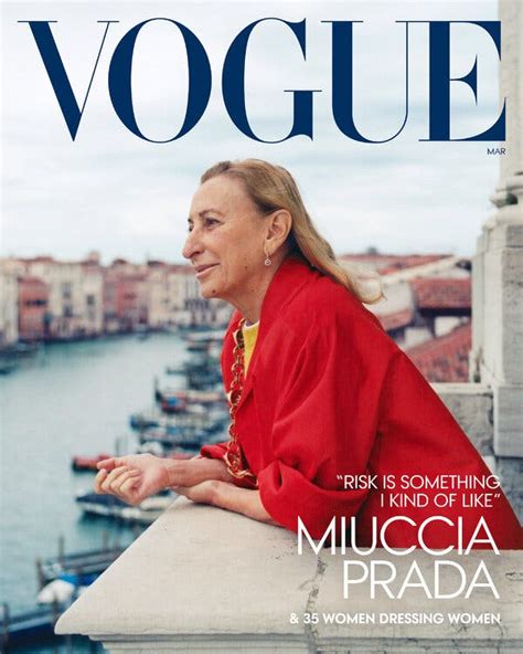 prada beauty vogue|miuccia prada today.